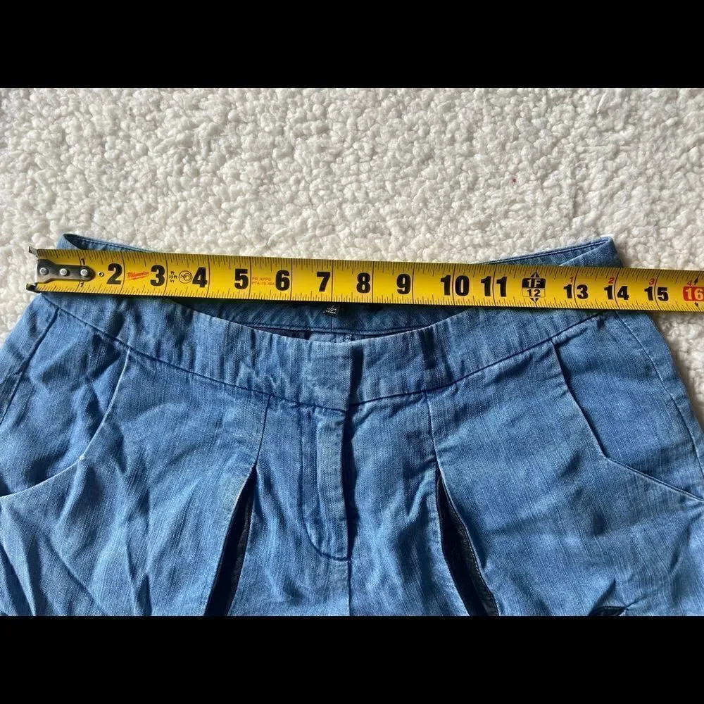 Funktional  100% leather Detail Shorts